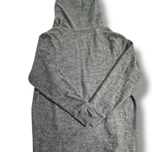 Torrid Super Soft Plush Womens Open Front Cardigan Plus Size 2 Gray Long Sleeve - Picture 6 of 7